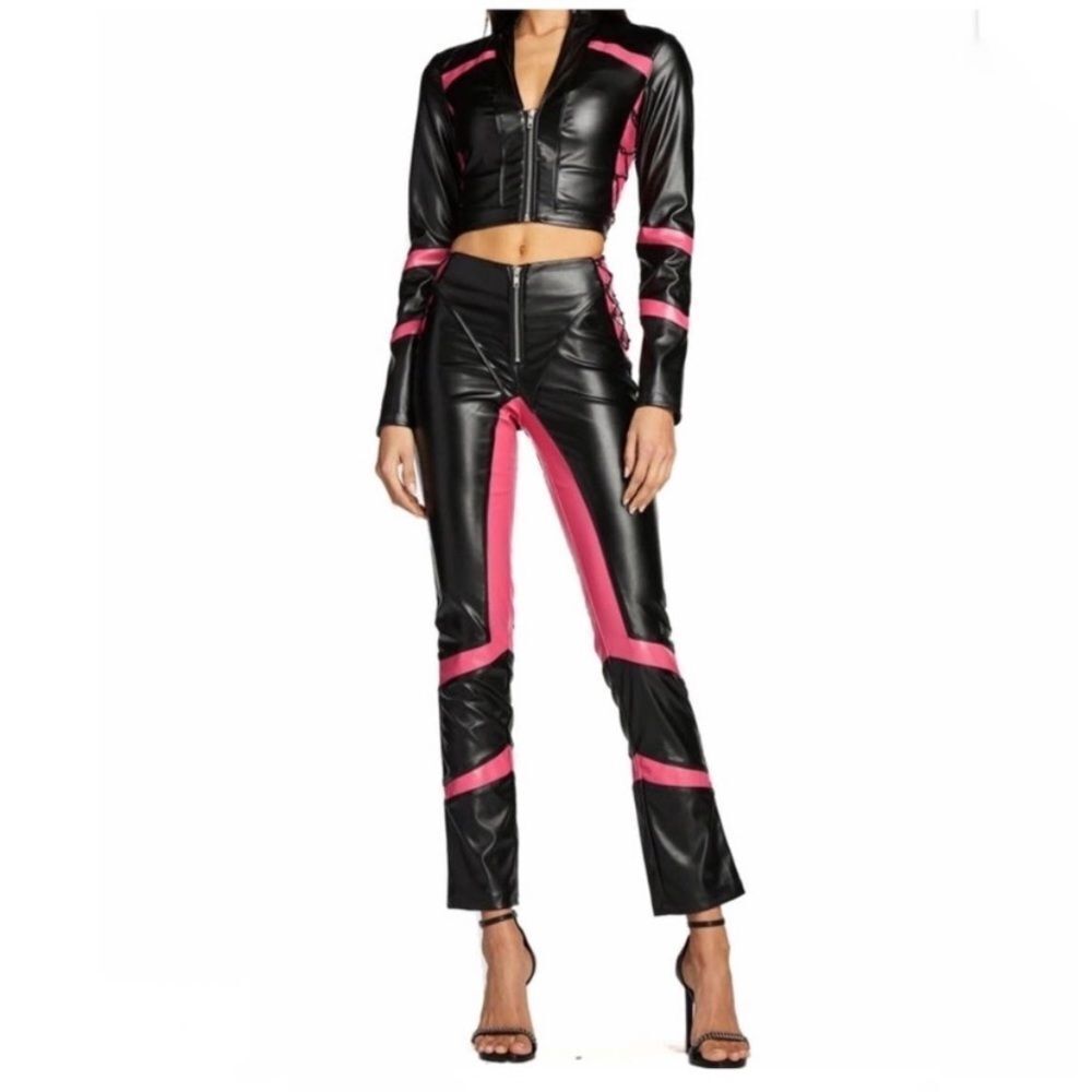 I.AM.GIA Vixon Faux Leather Pants Women Size Medium